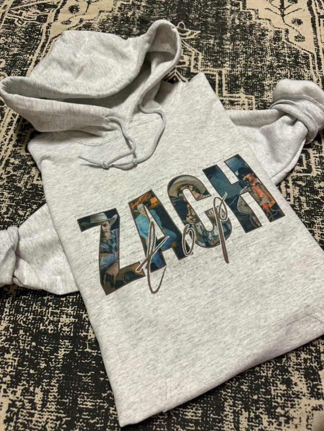 Z Top Picture Collage Hoodie