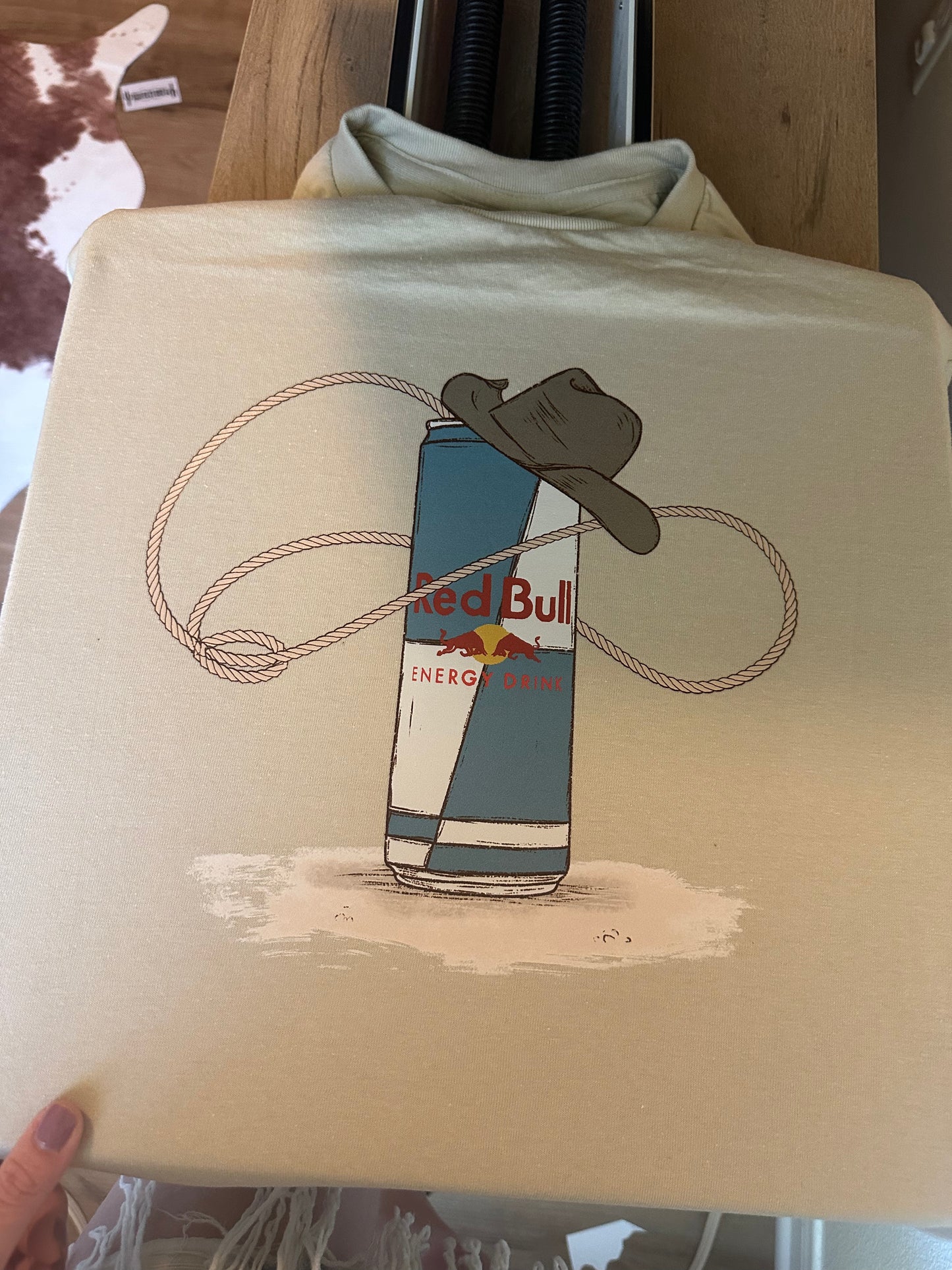 Red Bull Cowboy Graphic Tee