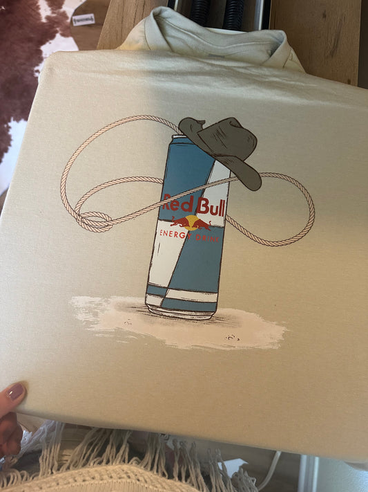 Red Bull Cowboy Graphic Tee