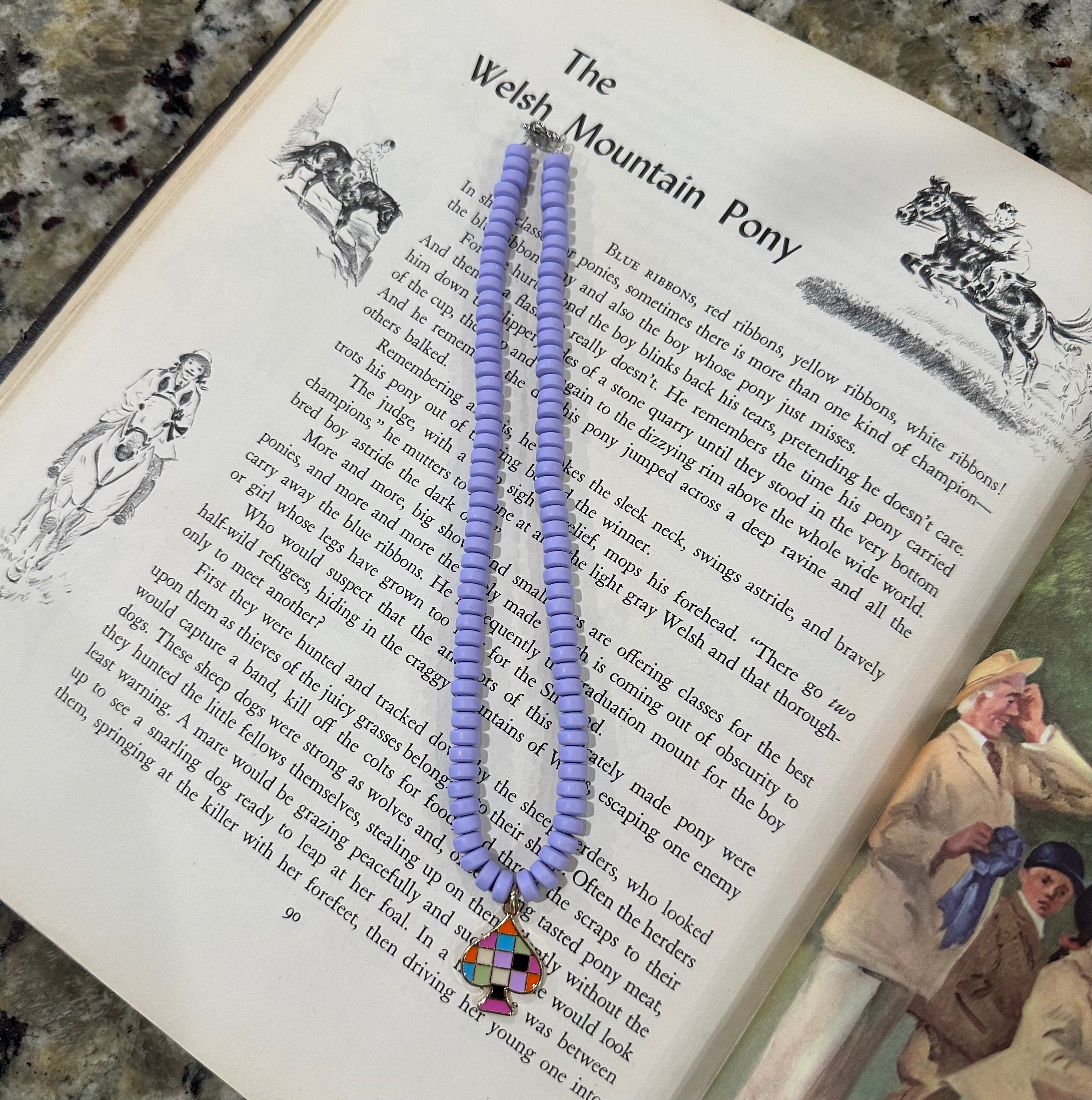 Lavender Trail Necklace