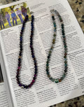 Sage & Orchid Pool Ball Necklaces