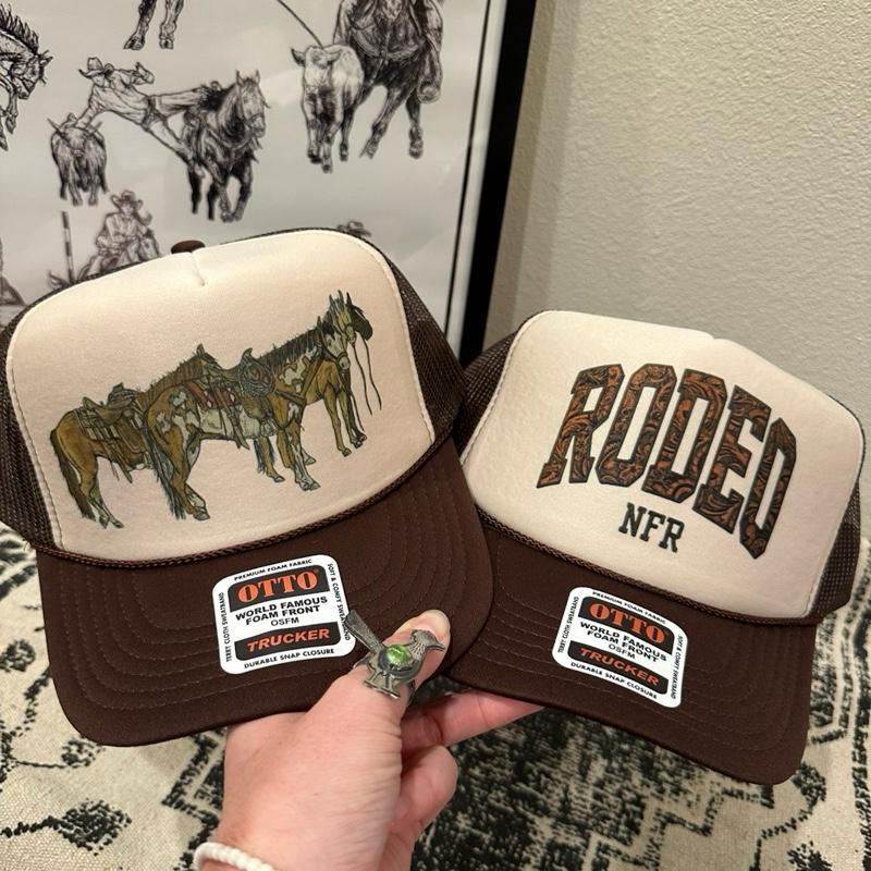 Lazy Days & Rodeo Hats Brown - RTS