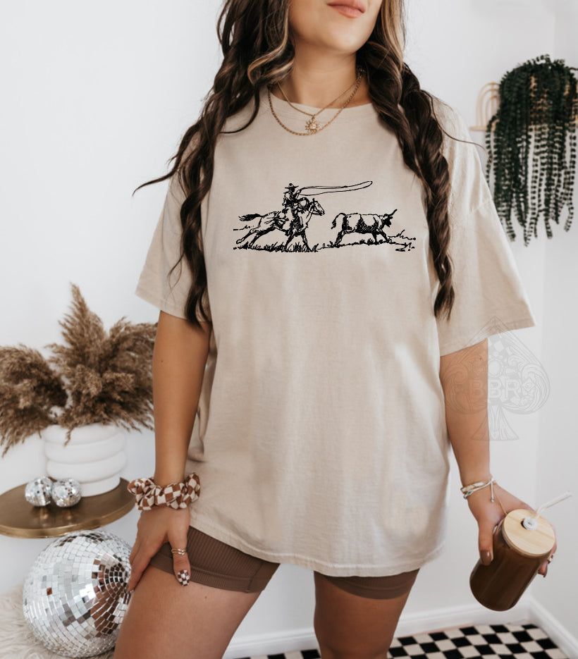 Chase It Western Graphic Tee