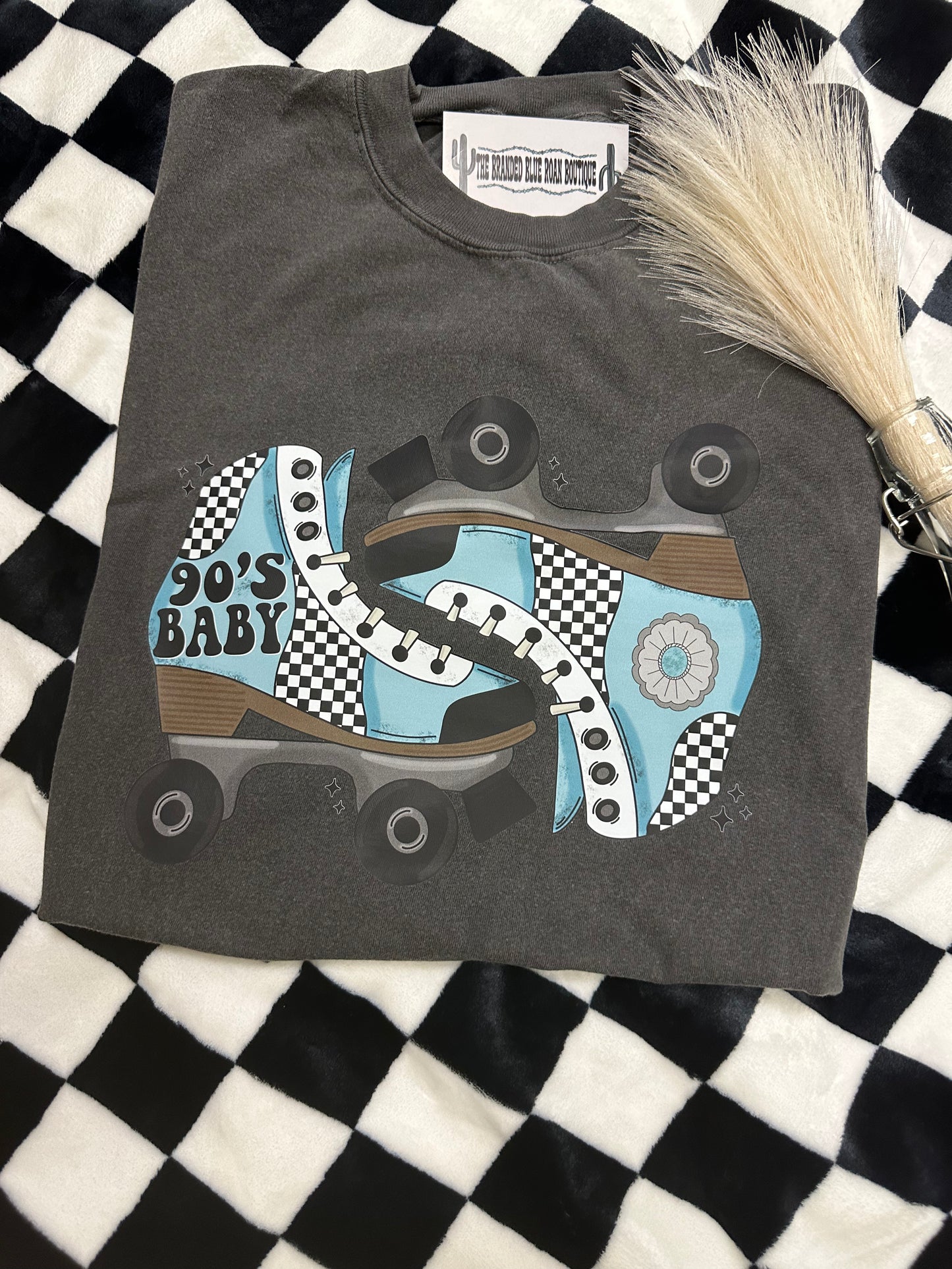 90’s baby western tee  - Comfort Colors