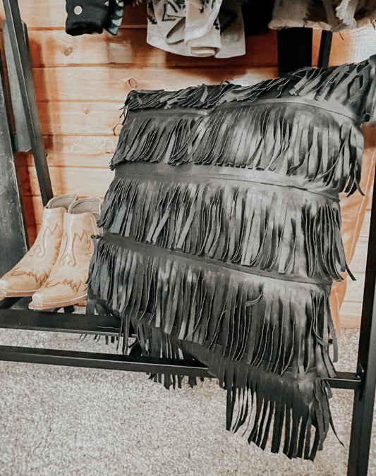 Fringe Flair Pillow