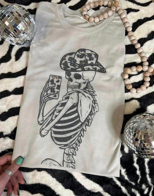 Boujee Cowgirl Skeleton