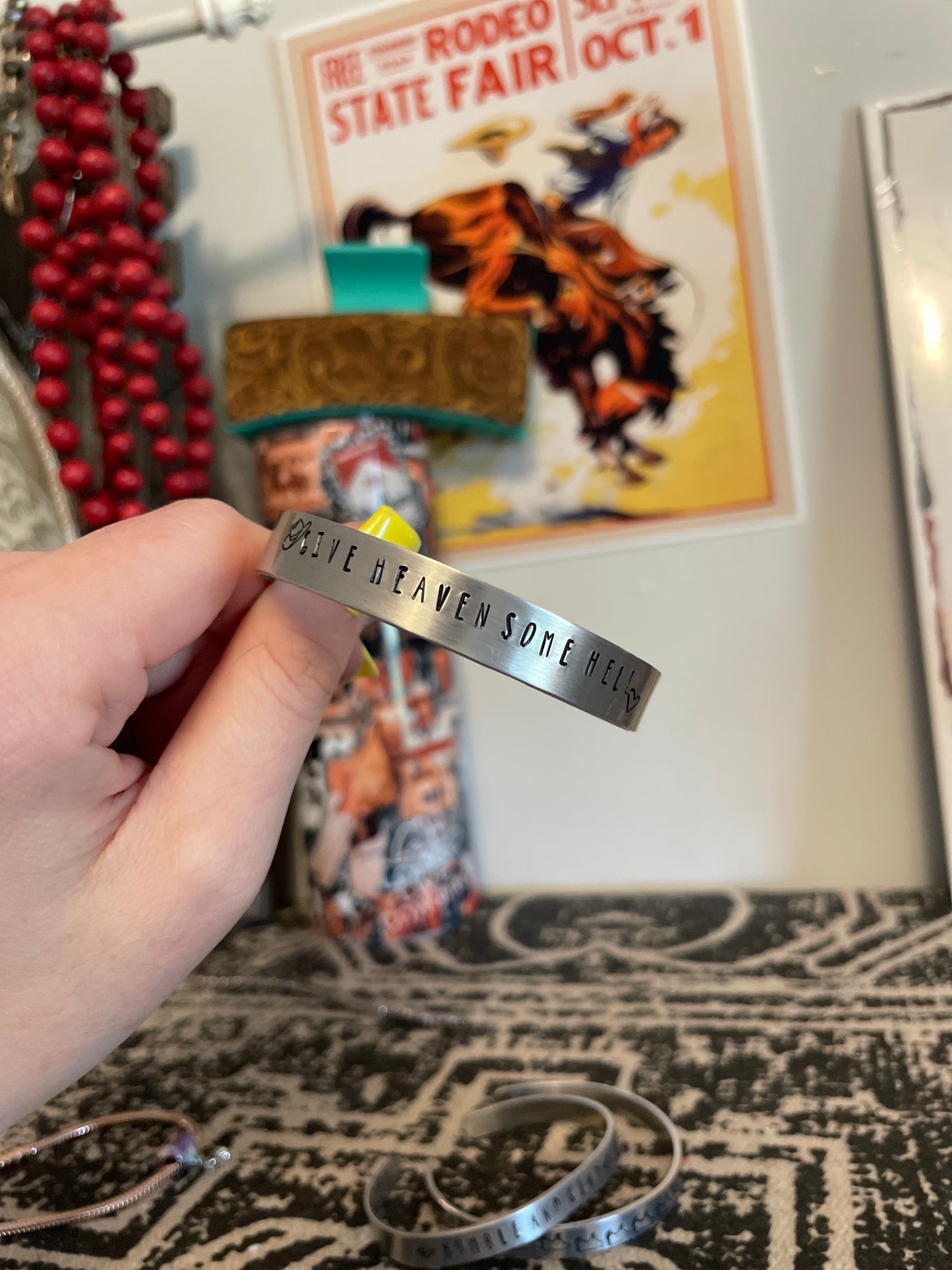 Western Stamped Bracelets