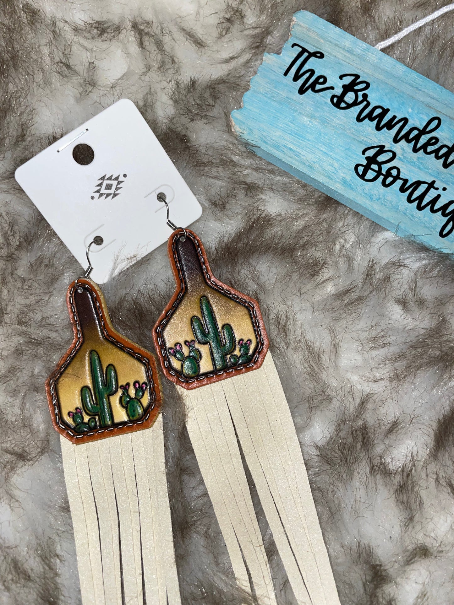 Cactus Sunset Earrings