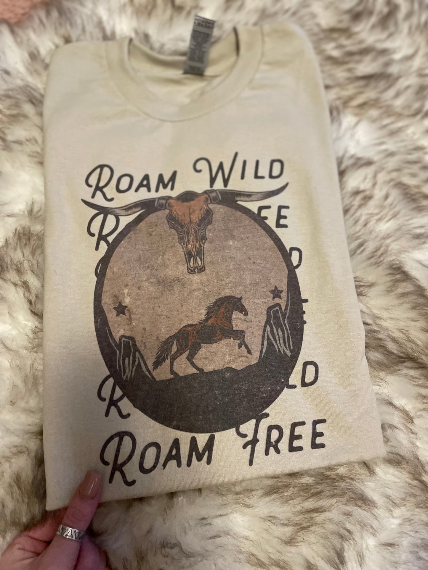 Roam Wild, Roam Free Tee